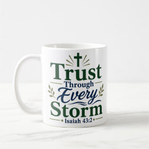 Trust Through Every Storm Daily Faith Devotional Coffee Mug