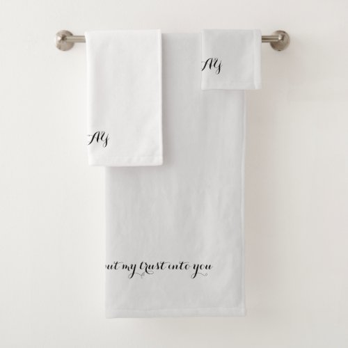 Trust_ Towel Set