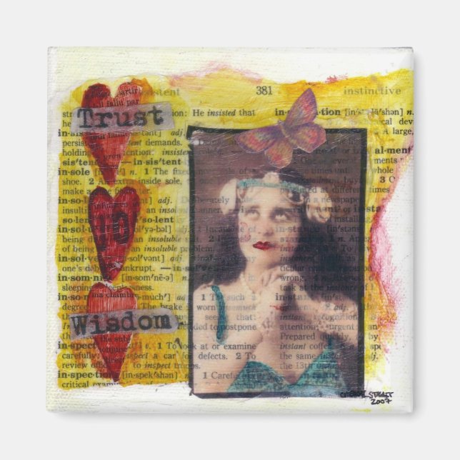 Trust Wisdom Magnet (Front)