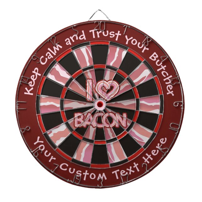 Trust your Butcher Dart Board (Front)
