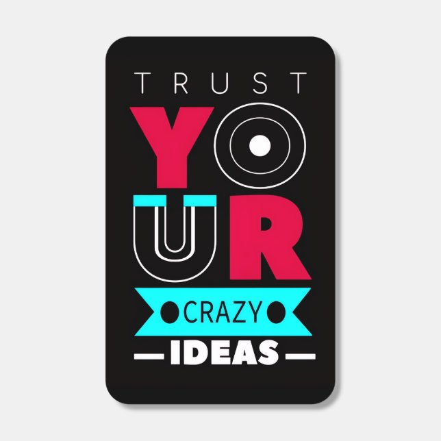 Trust Your Crazy Ideas Matchboxes (Front)