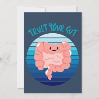 Trust your gut Gastro squad Thank You Card