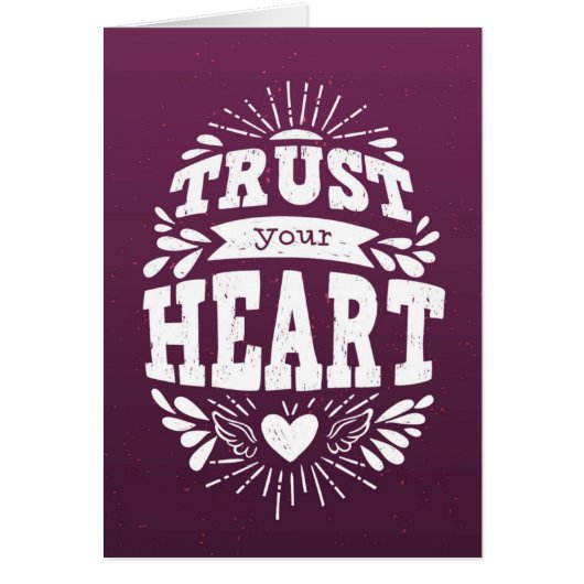 Trust Your Heart (Front)