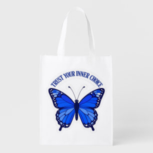 Trust Your Inner Choice Butterfly Tote Bag
