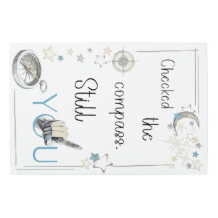 Trust Your Inner Compass. Self Care Afirmation Metal Print