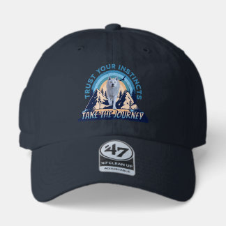 Trust Your Instincts Arctic Wolf 47 Brand Hat