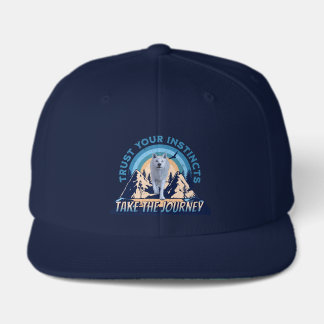 Trust Your Instincts Arctic Wolf Visor