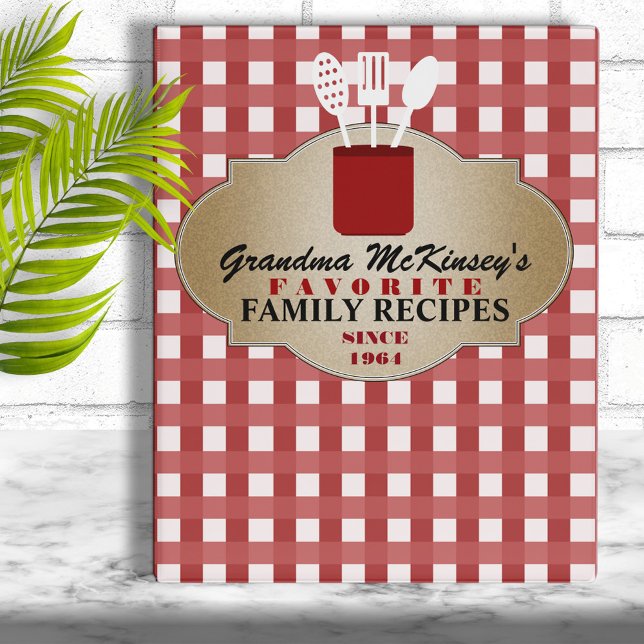 Trusted Family Recipes Personalized Mini Binder (Creator Uploaded)