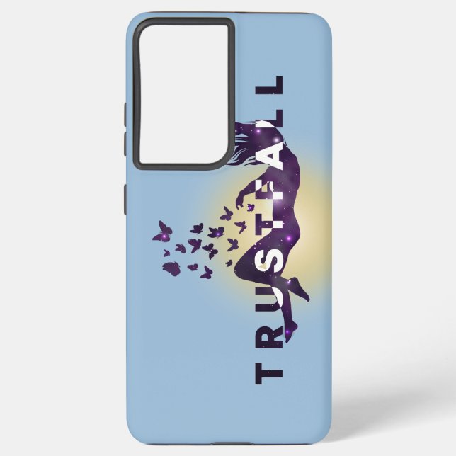 Trustfall | samsung galaxy case (Back)