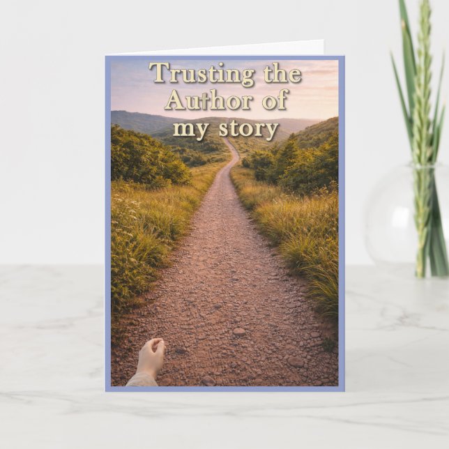 Trusting the Author Note Card (Front)