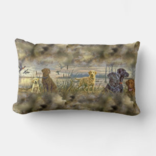 Trusty Retrievers Lumbar Pillow