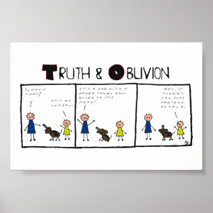 Truth and Oblivion - Unicorns Poster