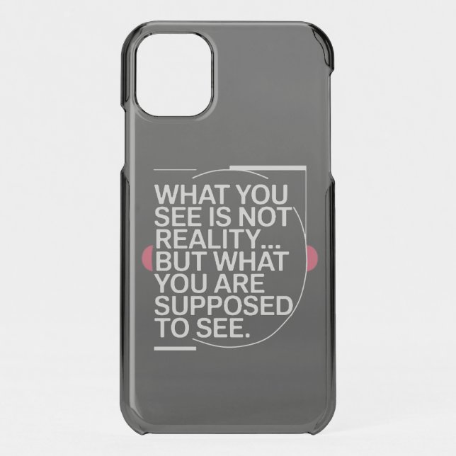 Truth as Designed for You Uncommon iPhone Case (Back)