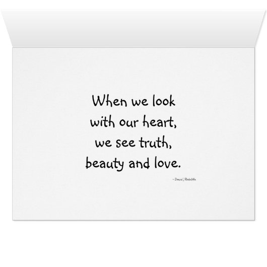 Truth, Beauty and Love (Inside Horizontal (Bottom))