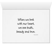 Truth, Beauty and Love Cards (Inside Horizontal (Bottom))