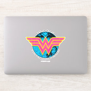 Truth Compassion Strength Comic Wonder Woman Logo Sticker