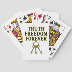 Truth, Forgiveness and Faithfulness Christian Poker Cards