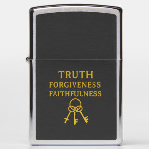 Truth, Forgiveness, Faithfulness  Zippo Lighter