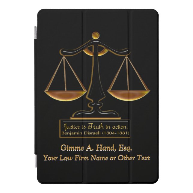 Truth in Action (Personalized) iPad Pro Cover (Front)