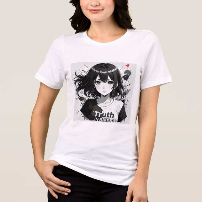 Truth in black Tri-Blend shirt (Front)