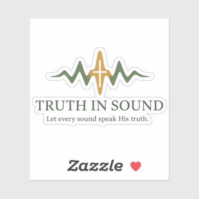Truth in Sound Official Merch Sticker (Sheet)