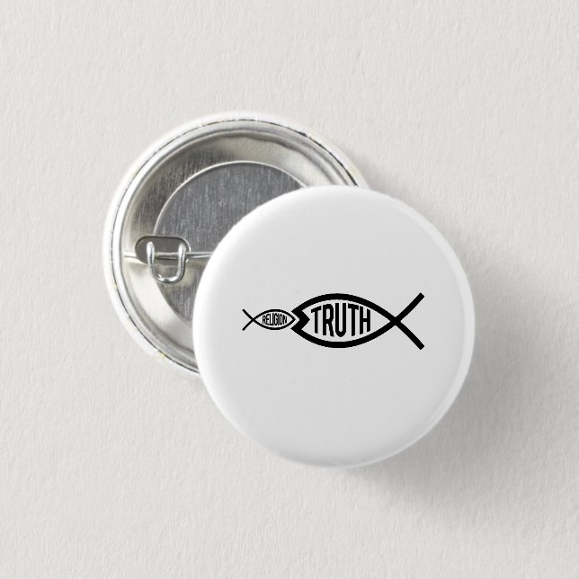 Truth is greater than Religion Button (Front & Back)