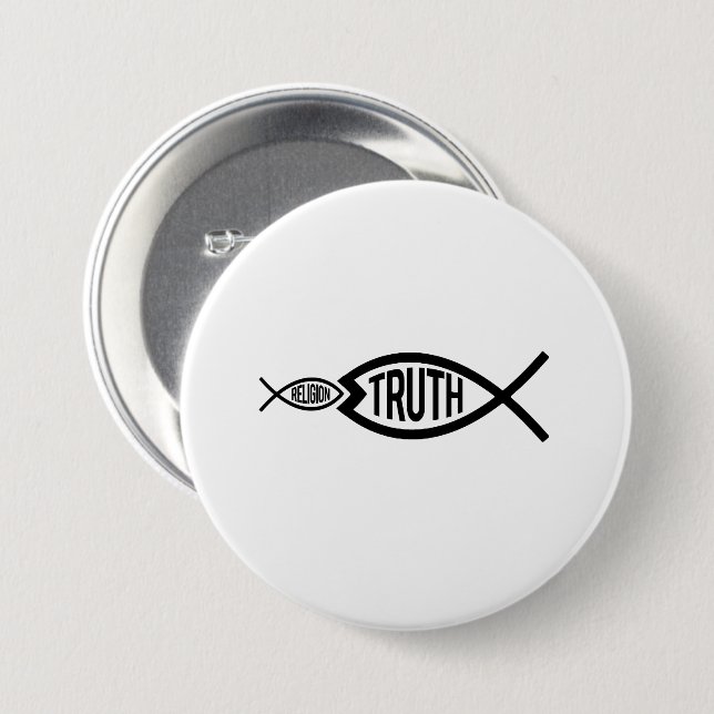 Truth is greater than Religion Button (Front & Back)