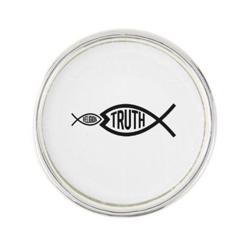 Truth is greater than Religion Lapel Pin