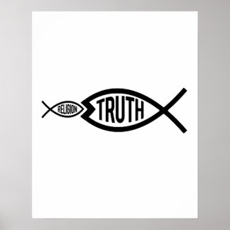 Truth is greater than Religion Poster
