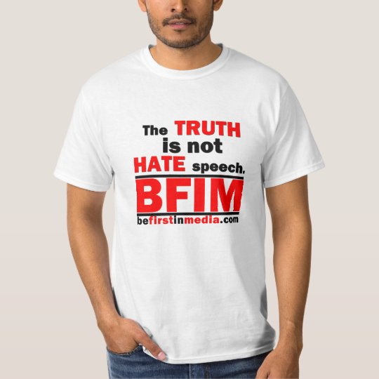 truth is the new hate speech shirt