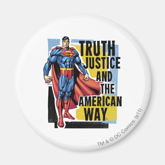 Truth, Justice Magnet (Front)