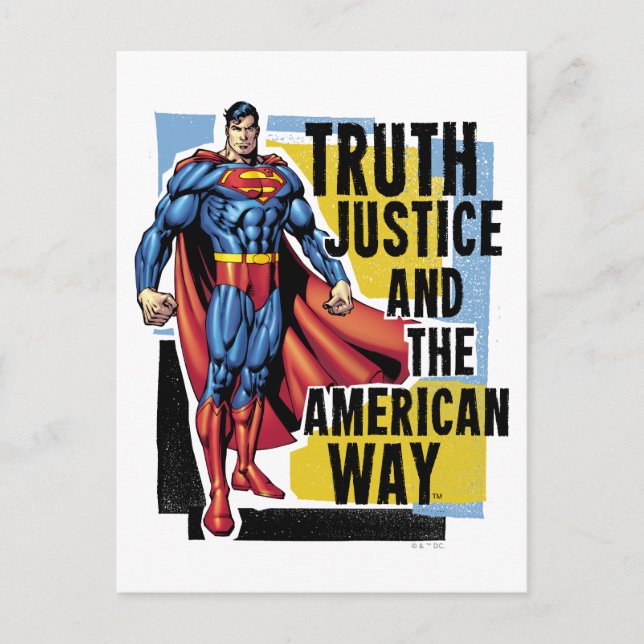 Truth, Justice Postcard (Front)