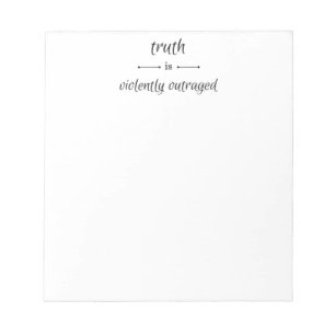 Truth or lie? notepad