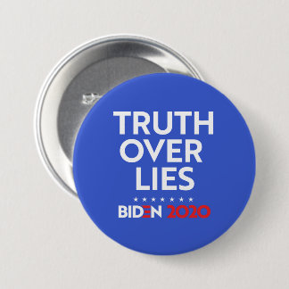 TRUTH OVER LIES BUTTON