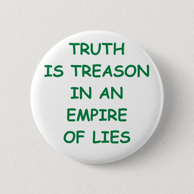 truth pinback button (Front)