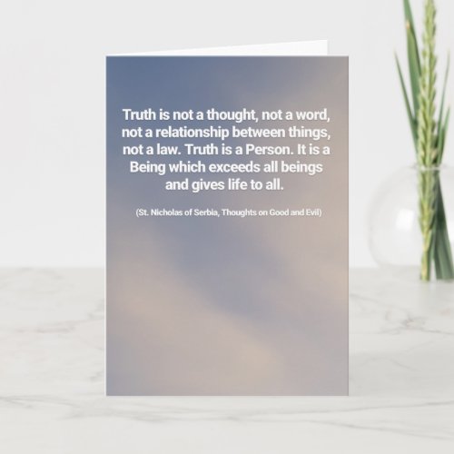 Truth Quote Card