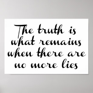 Truth Remains Poster