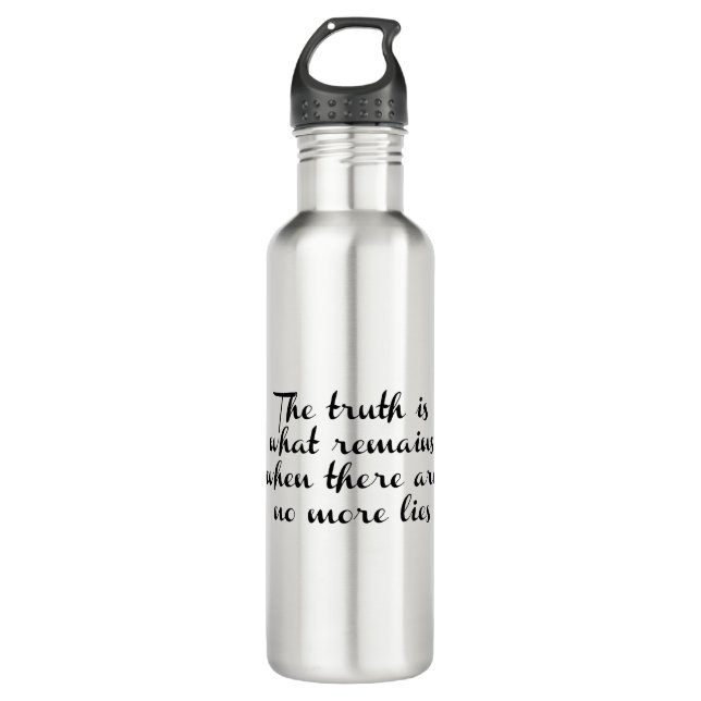 Truth Remains Stainless Steel Water Bottle (Front)