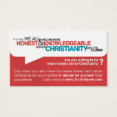 Truth Saves Cards (Back)