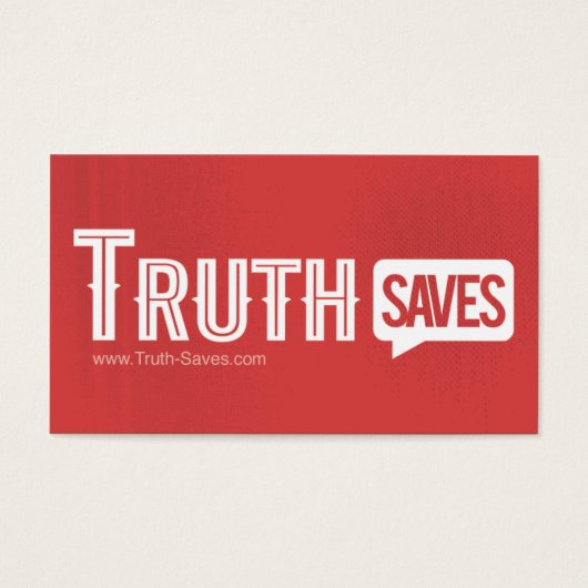 Truth Saves Cards (Front)