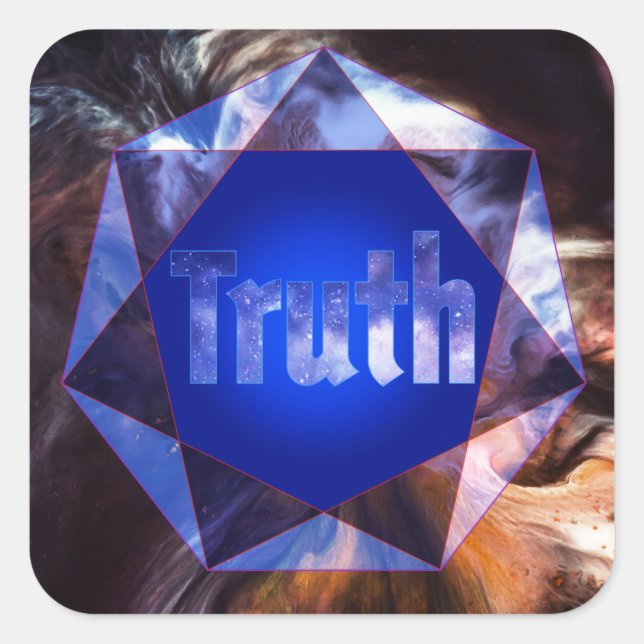 Truth Square stickers (Front)