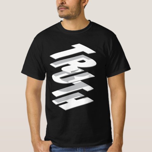 Truth Typography Tee T_Shirt Design