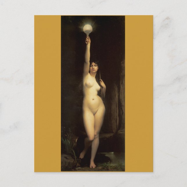 Truth - Vintage famous paintings - Lefebvre Postcard (Front)