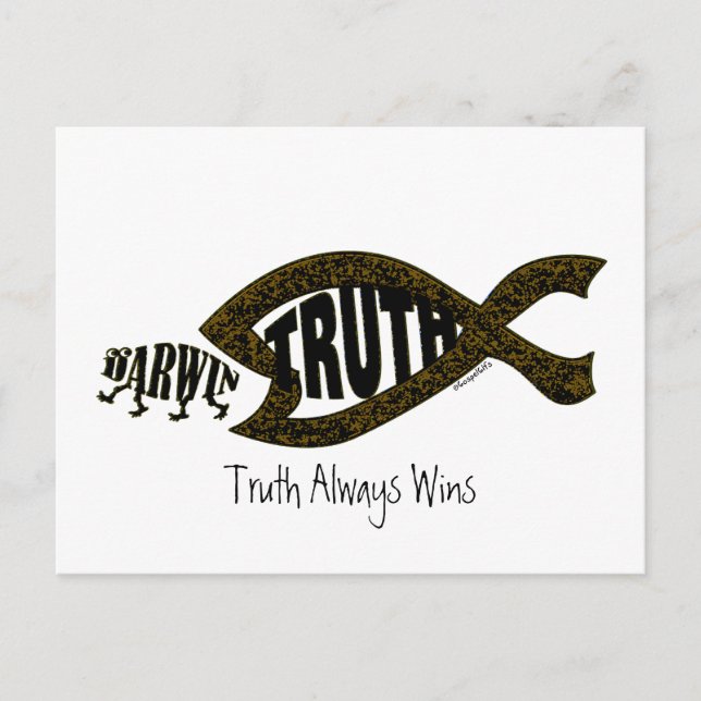 Truth Wins Again Postcard (Front)