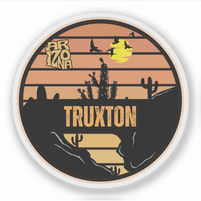 Truxton, Arizona Sticker (Front)
