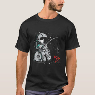 TRX Fishing,Tron Coin Digital Asset Token Blockcha T-Shirt