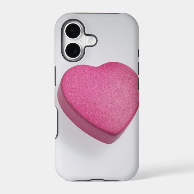 Try again heart candy iphone case (Back)