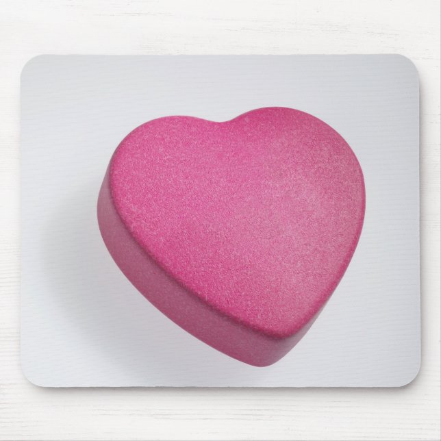 Try again heart candy mouse pad (Front)