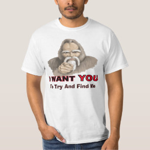 Try and Find Me: Gone Squatchin T-Shirts