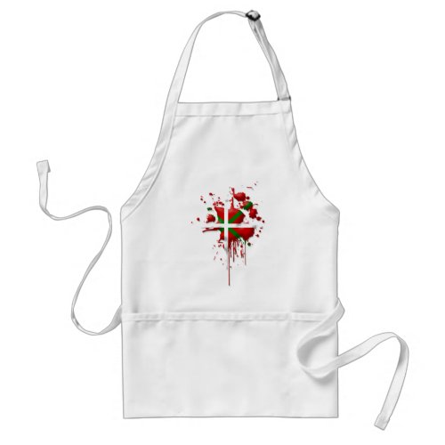 try flag Euskadi Basque Adult Apron